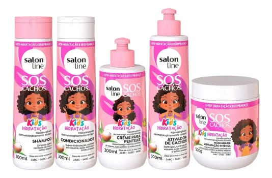 Kit Shampoo Condicionador Máscara Ativador Creme De Pentear