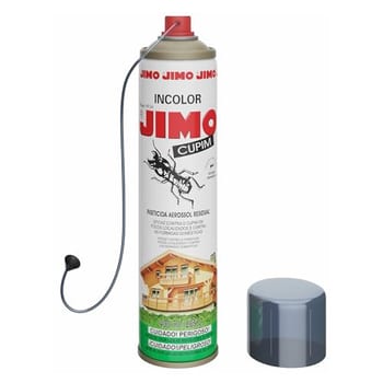 JIMO Cupim Contra Cupim Brocas Formigas Alto Poder Residual e de Penetra��o Aerossol 400ml
