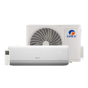Ar-Condicionado Split Hi Wall Inverter Gree G-Side 9000BTU/h Quente e Frio GWH09ATBXB-D6DNA3B/I Branco