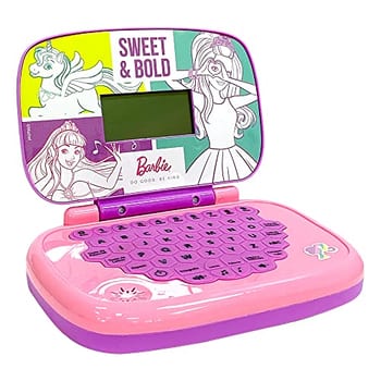 Candide, Laptop Infantil, Barbie, Brinquedo Educativo - Bilíngue