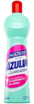 Multiuso Ação Clareadora sem Perfume Azulim, 500ml | Limpador Multiuso Prático Para as Superfícies Laváveis, Desengordura, Remove Incrustações