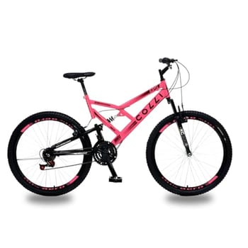 BICICLETA COLLI GPS ARO 26 COM DUPLA SUSPENSÃO
