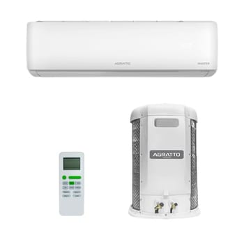 Ar Condicionado Split Agratto Liv Top Inverter 30.000 Btus Frio 220v R-32