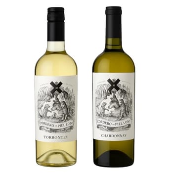 Kit 2 Vinhos Cordero con Piel de Lobo – Chardonnay + Torrontés – 750 ml Cada – Vinhos Brancos Argentinos Mosquita Muerta