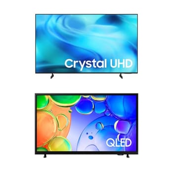 Samsung Combo Smart TV 58" Crystal UHD 4K U8000H + Samsung Smart TV 43" QLED Full HD