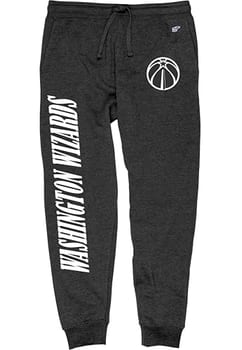 Blue 84 Calça de moletom masculina licenciada oficialmente pela NBA, carvão