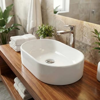 Cuba Pia De Sobrepor Para Banheiro Lavabo Lavatório Armário Gabinete Suspenso Oval Branca De Mármore Sintético 40x23 siena - SOS Acabamentos by Orcia
