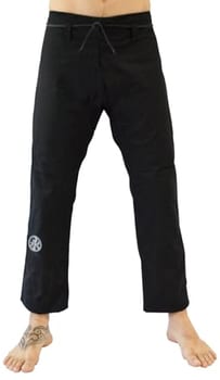 Keiko, Calça de Kimono Jiu Jitsu, Rip Stop, Preta, A3
