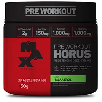 Hórus (150g), Maçã Verde, Max Titanium