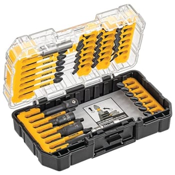 DEWALT Jogo de Bits e Brocas FlextorQ com Maleta ToughCase, DWA2T40IR, 40 peças