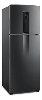 Geladeira Electrolux Frost Free Inverter 480L Efficient com AutoSense SmartBivolt Duplex cor Black Inox Look (IT70B) Bivolt