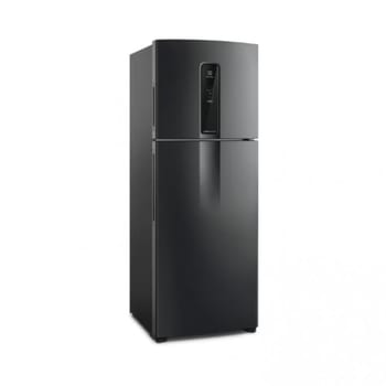 Electrolux Geladeira Frost Free Inverter 480L IT70B com AutoSense Duplex Black Inox Look 2 Portas