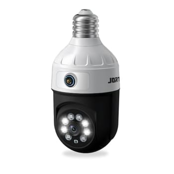 ANJ.GG Câmera de Segurança IP, Uso Interno/Externo, Estilo Domo, 1080p HD, Visão Noturna, Monitoramento Bebê/Pet, P17-preto, Wi-Fi/Com fio, Áudio 2