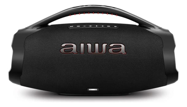Caixa De Som Boombox Aiwa AWS-BBS-01-B 200w IP66 30hs De Bateria