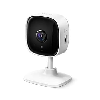 Camera de Segurança Wi-Fi, 1080p Full HD TP-Link Tapo C100, Visão Noturna, Audio de Duas Vias, Trabalha com Alexa, Detecção de Movimento, 512G de