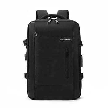 Mochila, para homens e mulheres, com fecho de senha, capacidade expandível de 30 a 42 L, impermeável, reforçada, ideal para viagens diárias e