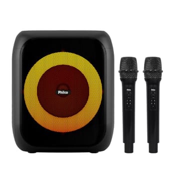 Caixa de Som Philco PCX4801 Bluetooth V5.3 Flash Light 480W