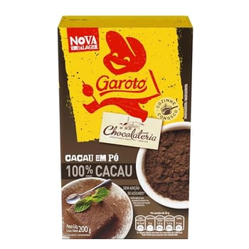 Garoto Cacau Em Pó 200G