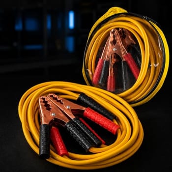 Cabo Chupeta Automotivo 800A 2,5m Fio 10mm 12V 24V Carro Moto Caminhão