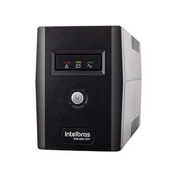 Nobreak Interactive, Intelbras XNB 600 120V, Preto