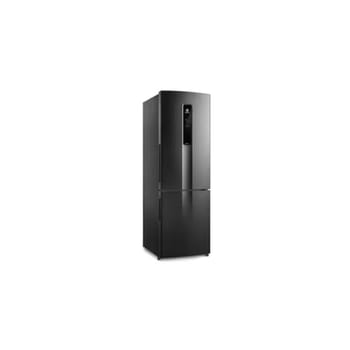 Electrolux Geladeira Electrolux Frost Free Inverter 400L Efficient AutoSense e Rapid Freeze Inverse Black Inox Look (IB6B) Bivolt