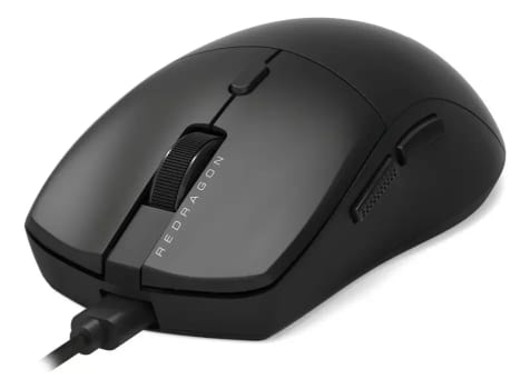 Mouse Gamer Ultraleve Redragon Neva Preto 6 Botões M815 Preto