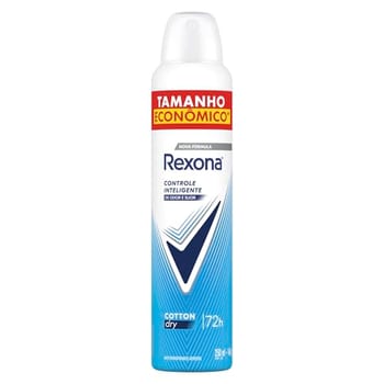 Rexona Antitranspirante Aerossol Cotton Dry 250 ML, Leve Mais Pague Menos, Embalagem Pode Variar