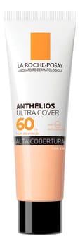 Protetor Solar Facial com Cor FPS 60, Anthelios Ultra Cover La Roche-Posay, 30g