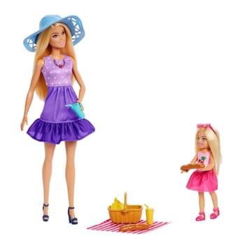 Barbie Bonecas Malibu e Chelsea para crianças a partir de 3 anos