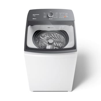 Máquina de Lavar Branca 14kg Brastemp com Smart Sensor e Lavagem Rápida - BWJ14AB