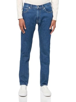 Hugo Calça jeans masculina Zane Extra Slim, Blue Genes, 38W / 32L