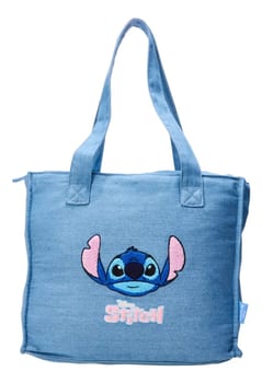 Bolsa Feminina Jeans Sintética Moda Stitch
