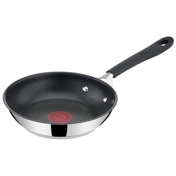 Frigideira Tefal Jamie Oliver 20cm, Inox, com Fundo de Indução, Revestimento Titanium e Thermo Sinal