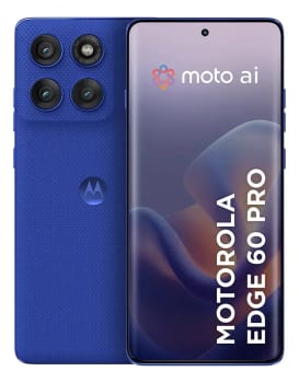 Smartphone Motorola Edge 60 Pro 5g - 256gb 12gb Ram+12gb Ram Boost Tela Quad-curve Moto Ai 50mp Sony Camera Ultrarresistencia Militar Ip68 + Ip69