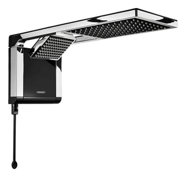 Chuveiro Elétrico Acqua Duo Ultra Preto com Cromado Lorenzetti