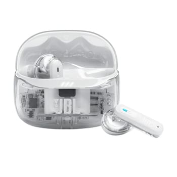 Fone de Ouvido Bluetooth JBL Tune Beam 2 com Transparência Branco