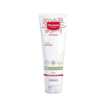 Mustela Creme Estrias 250ml - Hidrata e Acalma a Sensação de Coceira - Com 96% de Ingredientes de Origem Natural - Mustela Maternité