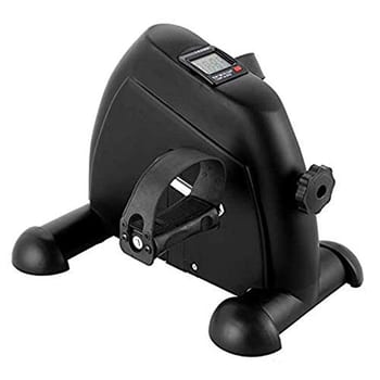 Mini Bicicleta Ergométrica WCT Fitness Visor LCD Exercitador Pedal Braços Pernas Aparelho Reabilitação Idosos Simulador Cicloergomêtro Pedalada Cor