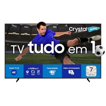 Samsung Smart TV 55" Crystal UHD 4K U8600F 2025