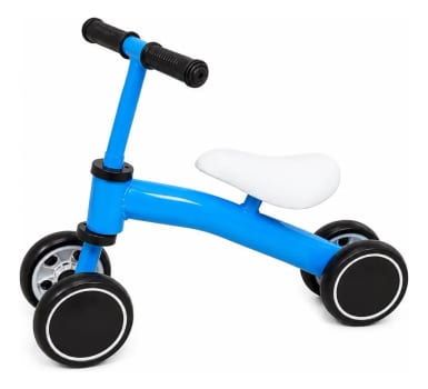 Bicicleta Equilibrio 4 Rodas Sem Pedal Infantil Brinquedo