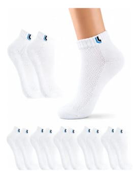 Kit 6 Pares Meias Lupo Soquete Cano Baixo Academia Original