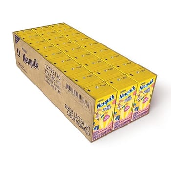 Bebida Lactea NESQUIK Morango 180ml - 27 unidades