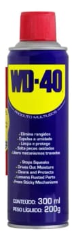 Wd40 Spray Multiusos Desengripa Lubrifica 300ml Azul - R$ 35,9