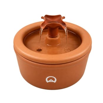 Bebedouro para Gatos, Fonte De Cerâmica Aqua Clay 360 2,5 Litros para Gato e Cao, Bivolt, Acessorios para Gatos e Caes, Filtro de Barro Agua Fresca