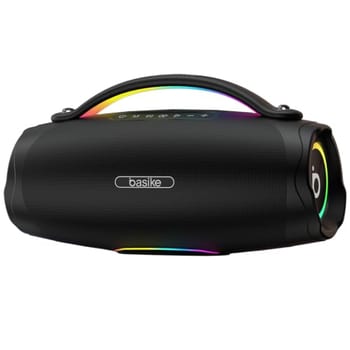 Caixa de Som, Basike Boombox V98, Bluetooth 5.3, 100W