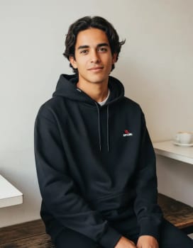 Moletom Rip Curl Corporate Hood Preto