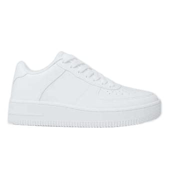 Tênis Casual Branco Masculino Feminino Academ Skate Sneakers