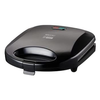 Sanduicheira Elétrica Mallory Classic Grill – 2 em 1, Grelha e Assa Pães, Carnes, Peixes e Legumes, Placas Antiaderentes, Luzes LED- 127V