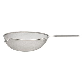 Mimo Style, Peneira em Aço Inox com Suporte para Acomodação em Panelas e Travessas — 21 cm