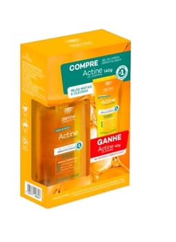 Darrow Actine Oil Control Kit Gel de Limpeza Dermatológico Facial com Ácido Glicólico e Vitamina B5 que Controla Oleosidade sem efeito rebote, Renova